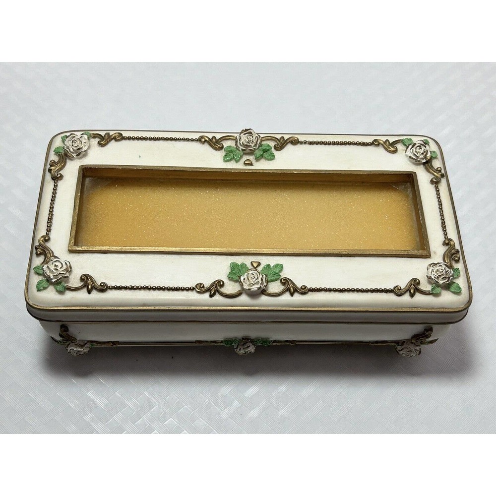 Princess Diana "Candle in‎ the Wind" Musical Jewelry Box Vintage PREOWNED